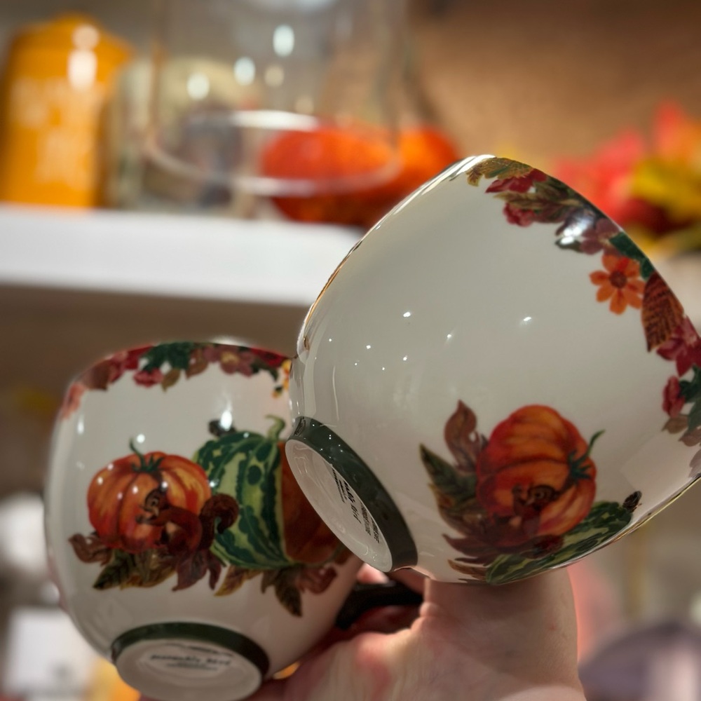 Anthro x Nathalie l’été Gourd Mug set of 4